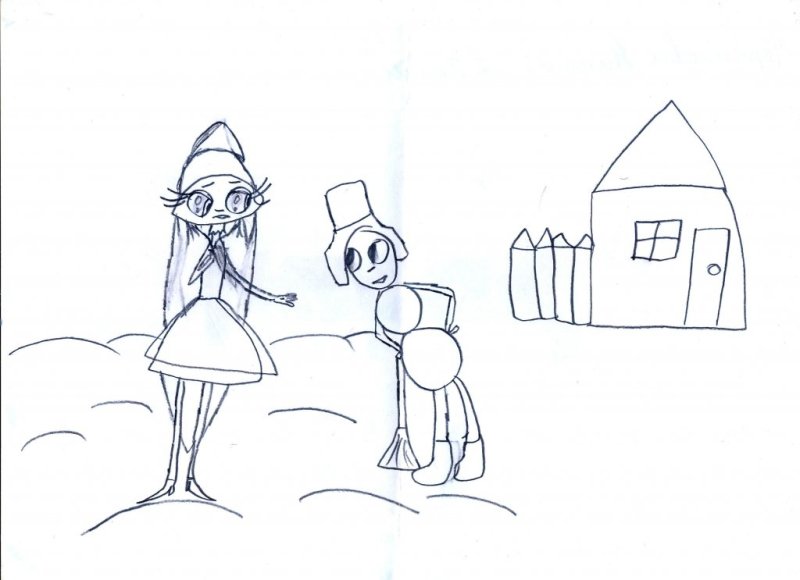 Стрекоза и муравей басня раскраска