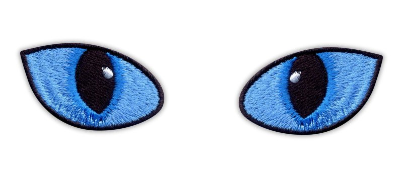 Кошачьи глазки для аппликации