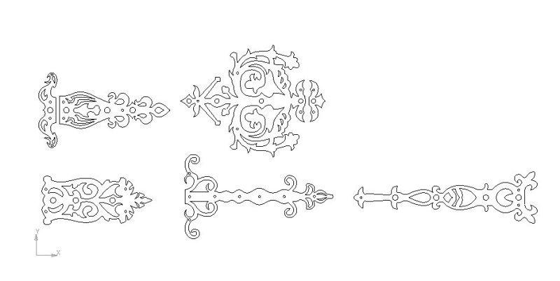 Орнамент чертеж