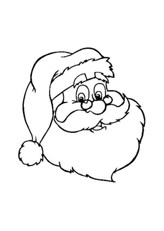 Дед Мороз рисунок