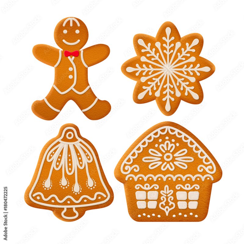 Пряничный колокольчик роспись