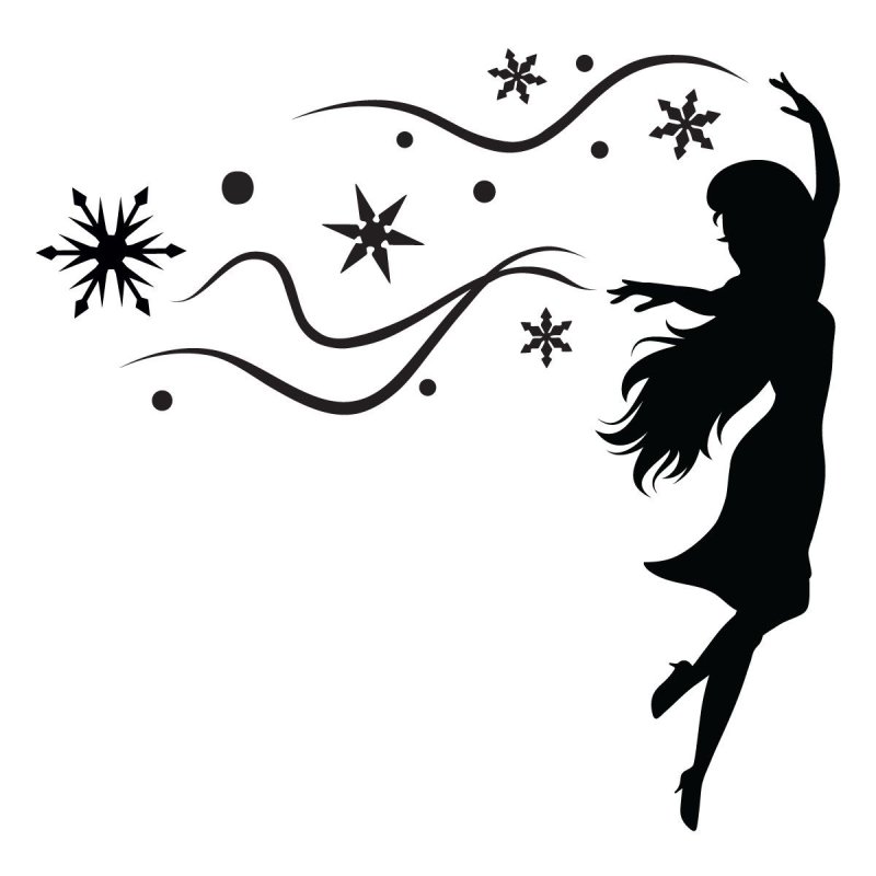 Силуэтные рисунки