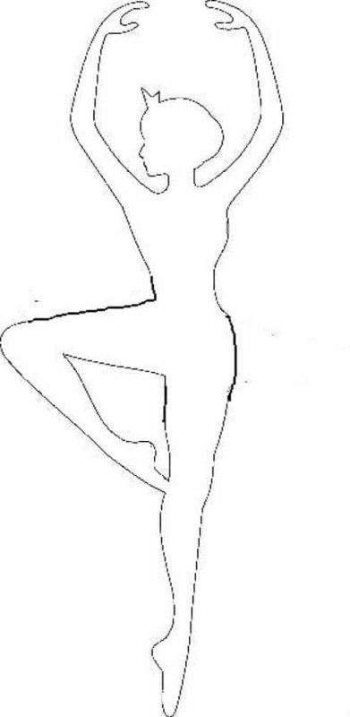 Балерина Снежинка