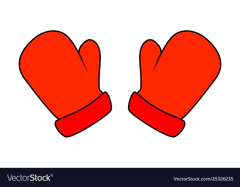 Варежки для рисования детям