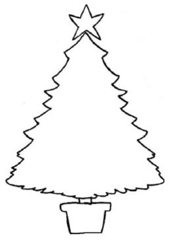 Елка раскраска для детей