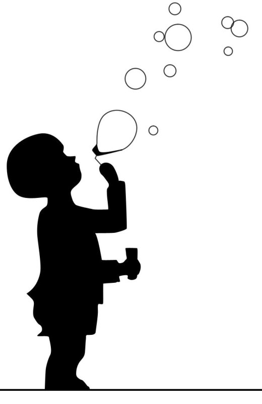 Мальчик с мыльными пузырями