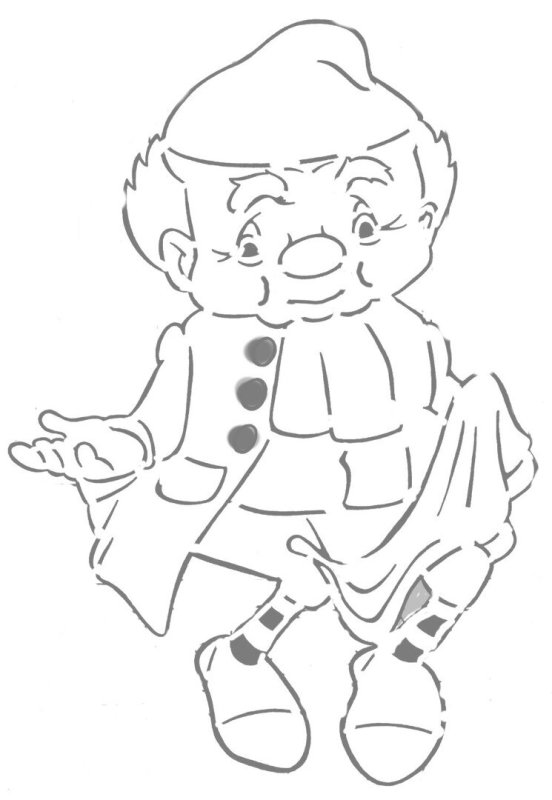 Новогодние вытынанки на окна сказочные герои