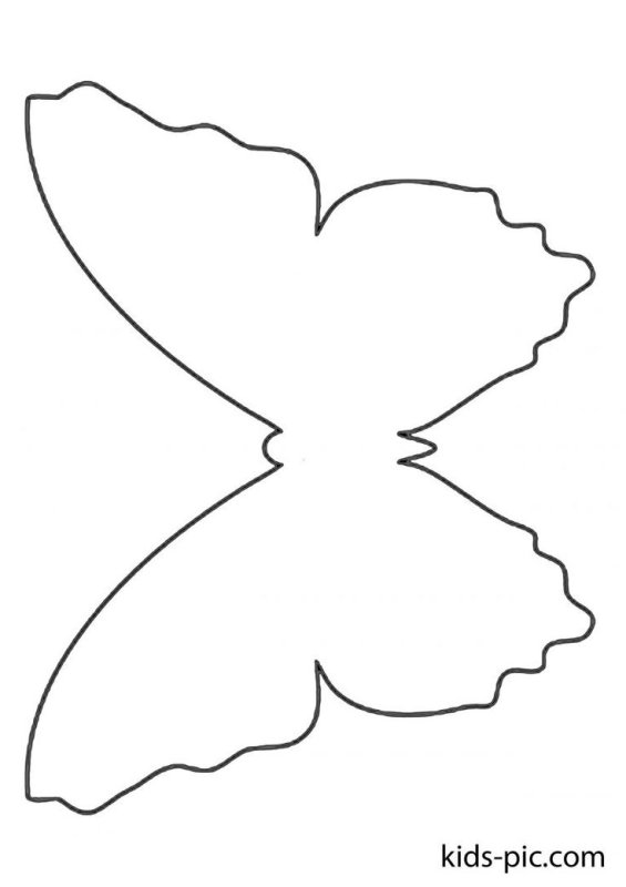 Бабочки шаблоны для вырезани