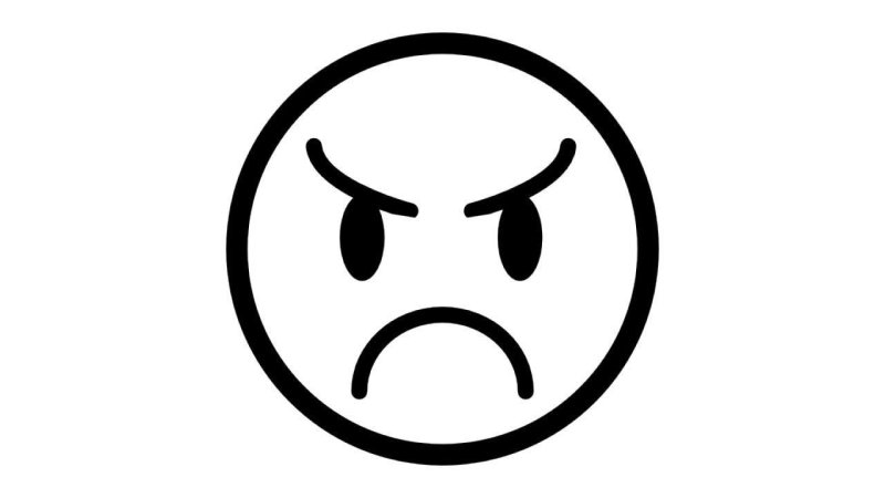 Смайлик злость