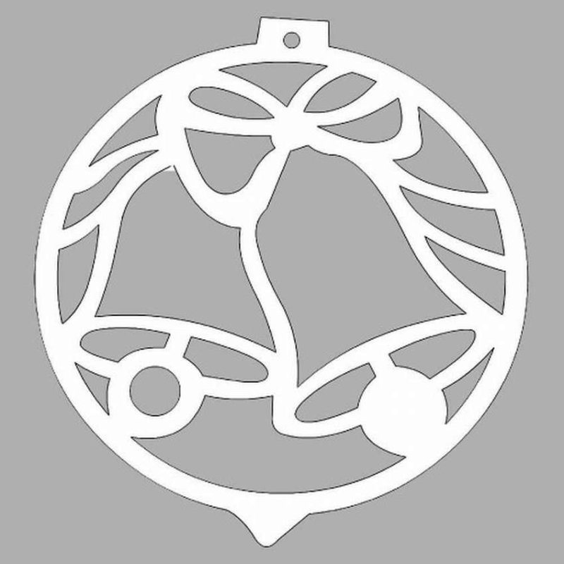 Вырубки на окна новогодние