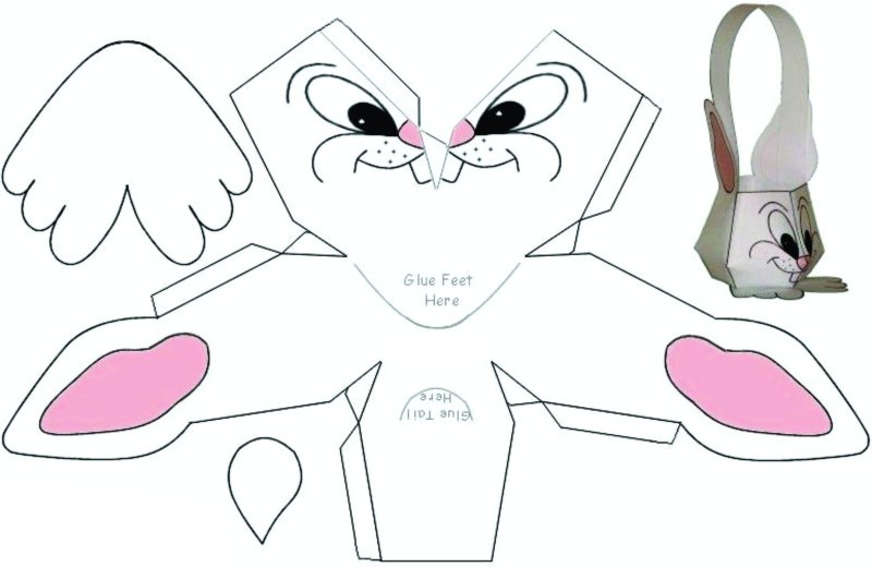 Поделки из бумаги заготовки