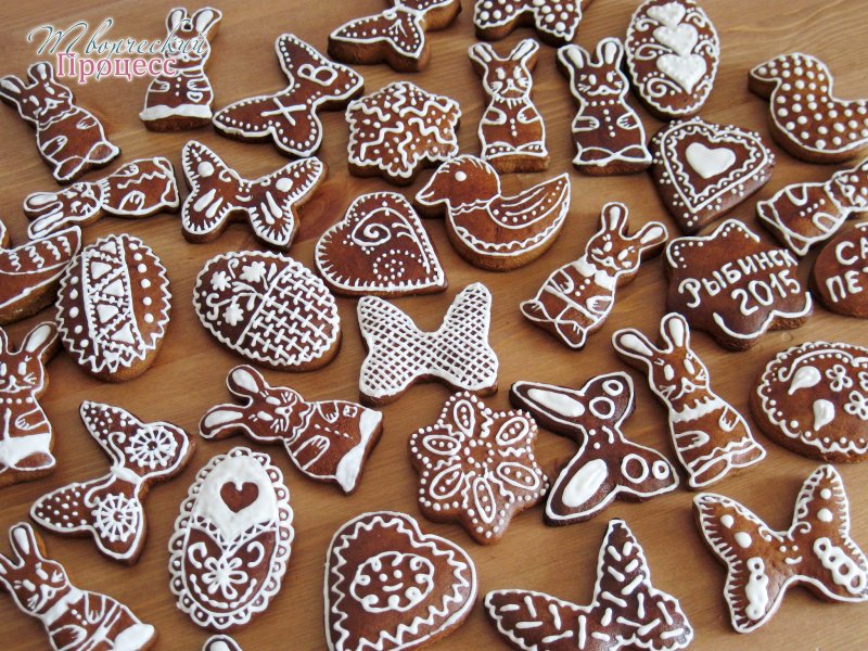 Расписные пряники козули