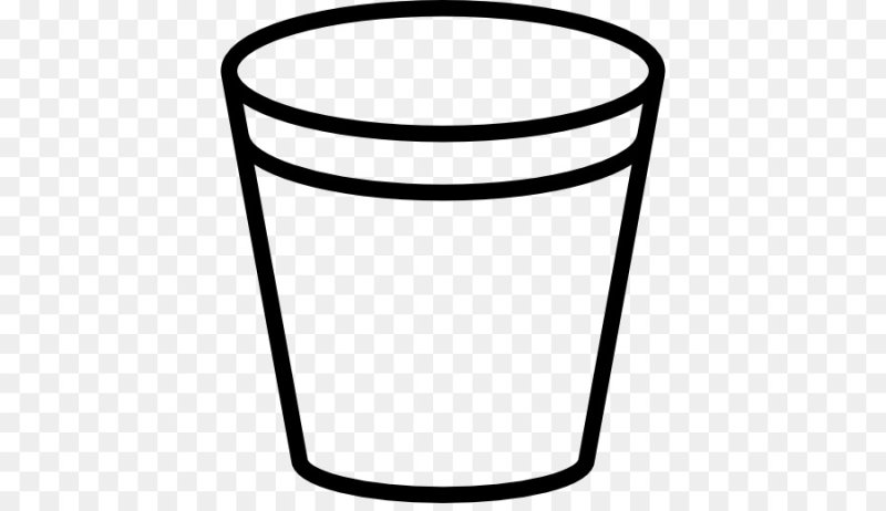 Ведро для вырезания