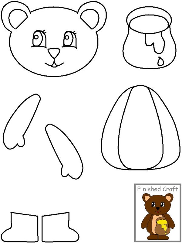 Аппликация шаблон