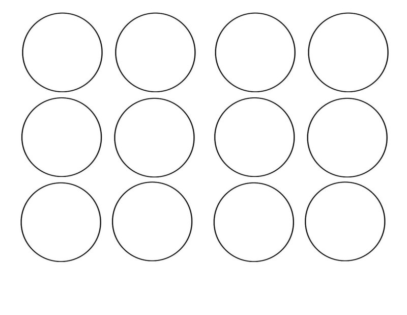 Круг для раскрашивания