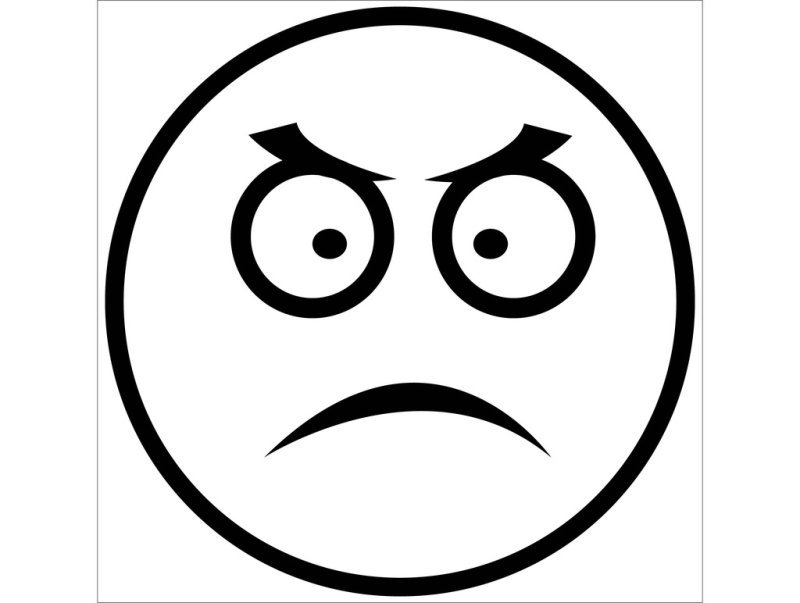 Смайлик злость