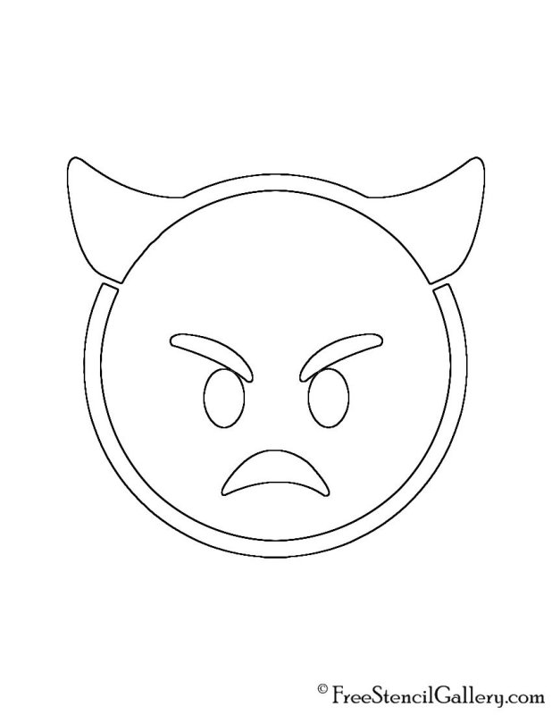 Смайлик чертик