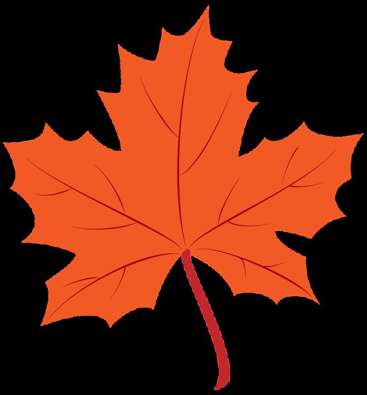 Кленовый лист клипарт
