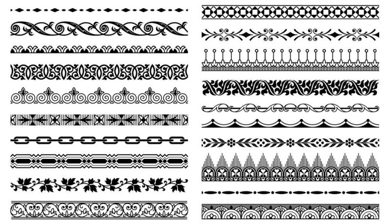 Линейный орнамент