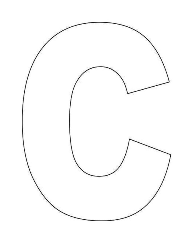 Шаблоны букв