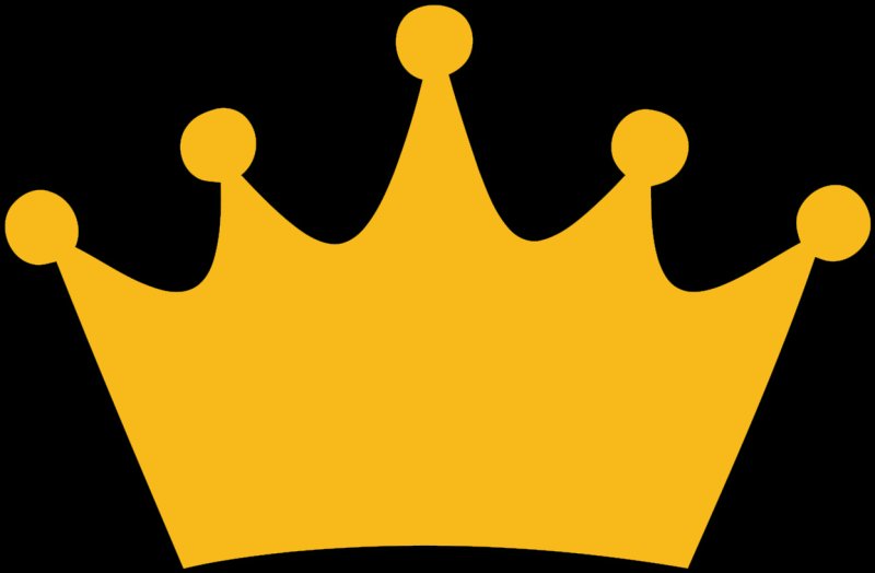 Корона трафарет