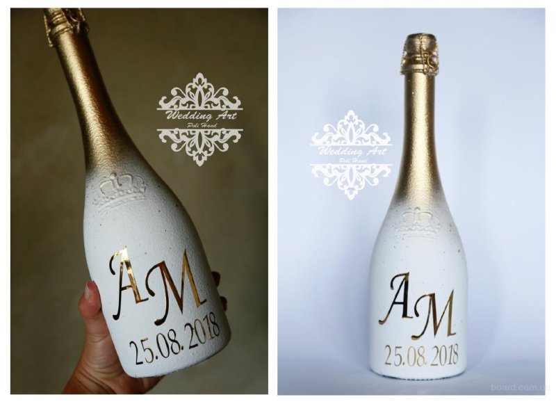 Инициалы на бутылки