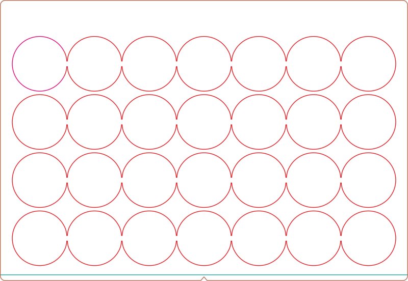 Круги разных размеров