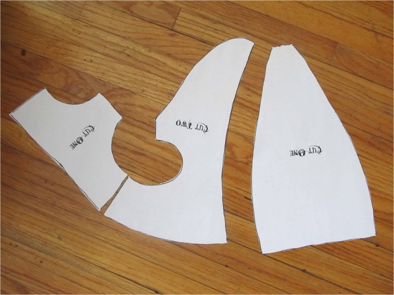 Маска чумного доктора чертеж