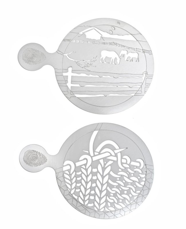 Трафареты для вязания