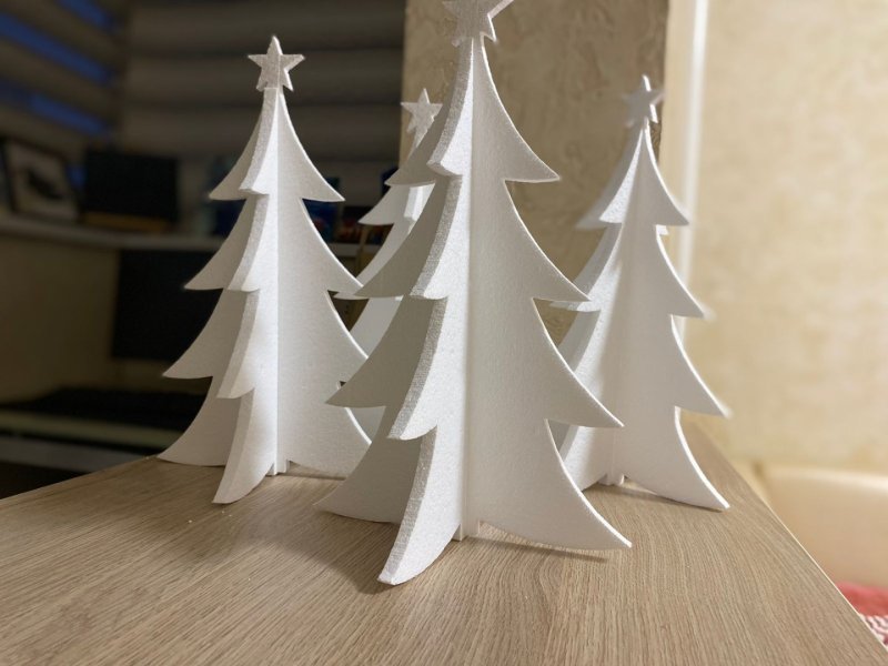 Ёлка из картона своими руками
