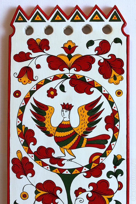 Борецкая роспись Сирин