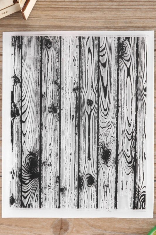 Трафарет имитация дерева