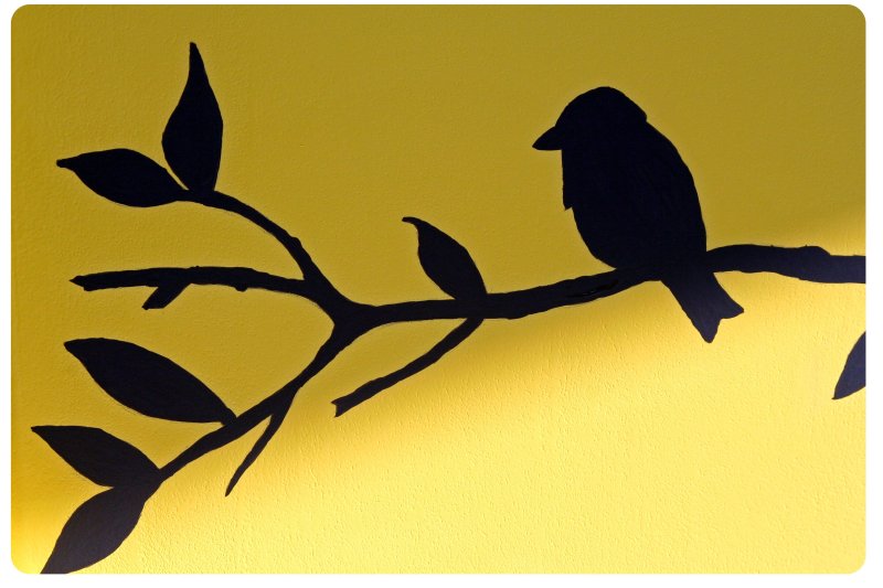 Силуэтная аппликация