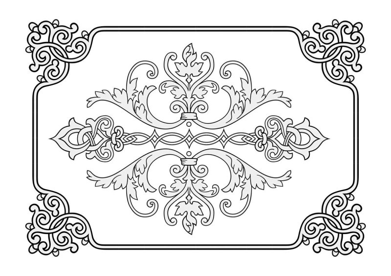 Шкатулка с орнаментом