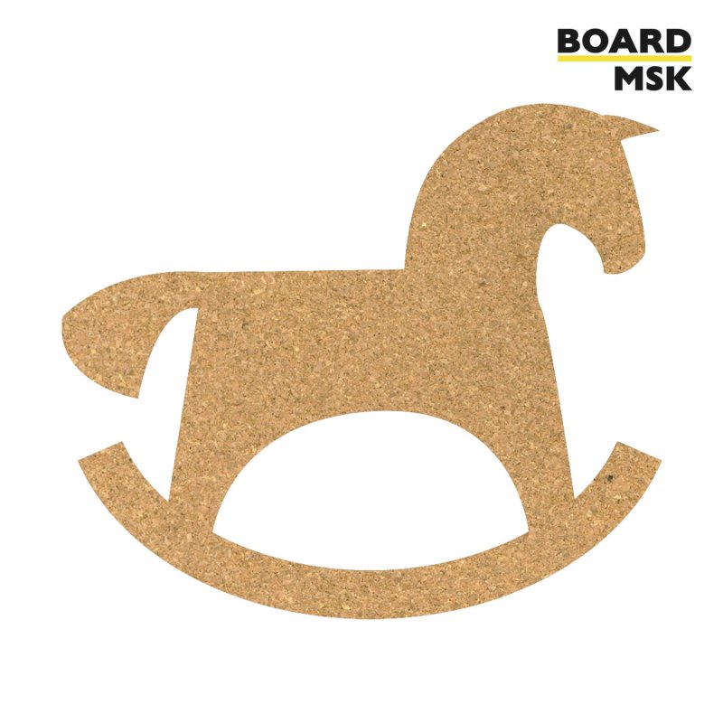 Лошадка качалка макет