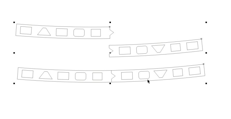 Трафарет для букв на капот range Rover