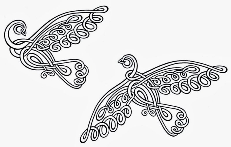 Шкатулка джутовая филигрань схемы узоров