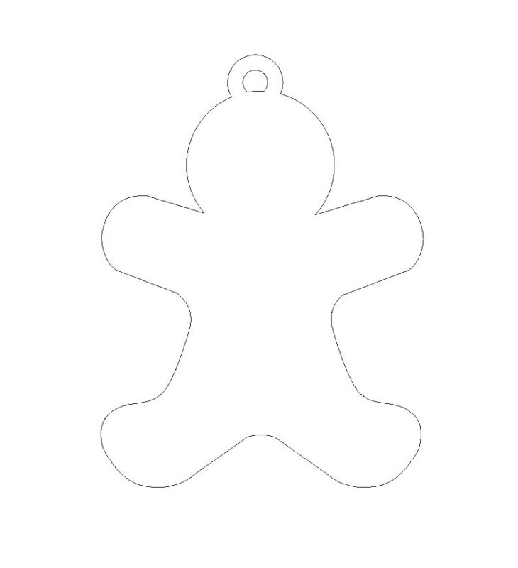 Трафареты для имбирных пряников