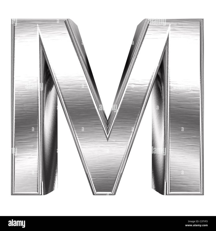 Металлическая надпись