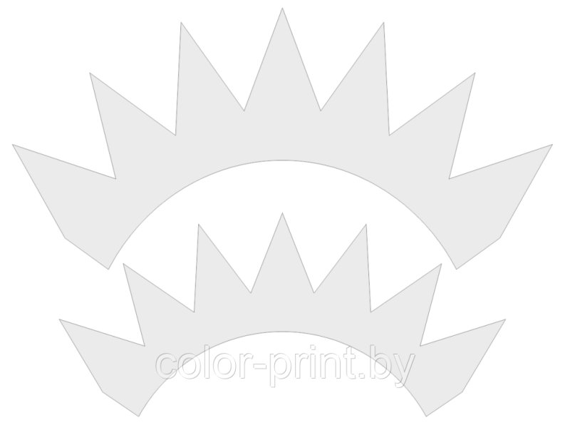 Макет короны