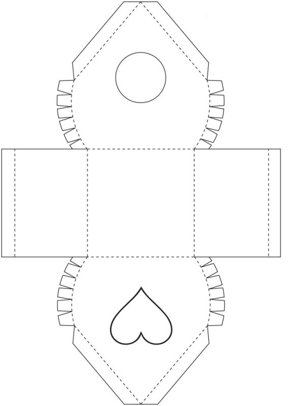 Поделка скворечник из бумаги