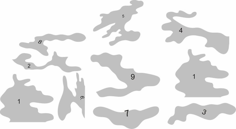 Трафарет камуфляж