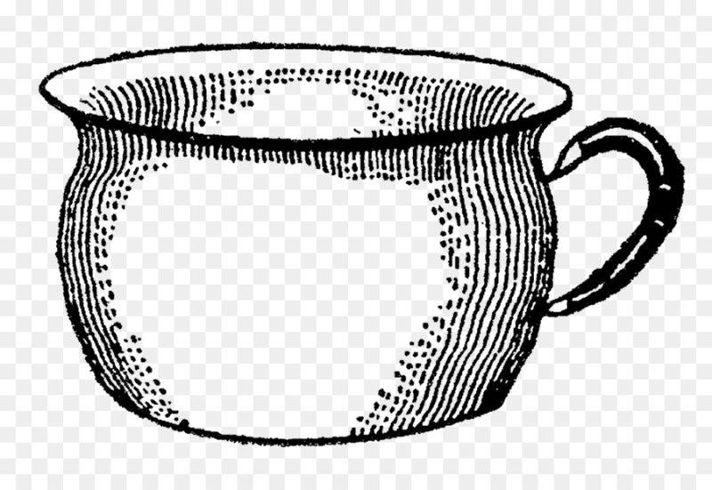 Нарисовать горшок детский