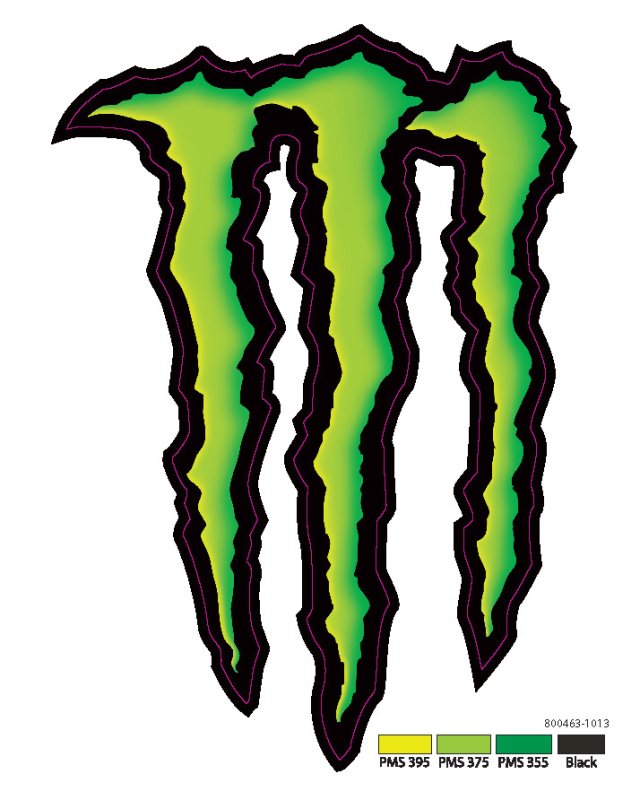 Декали Монстер Энерджи