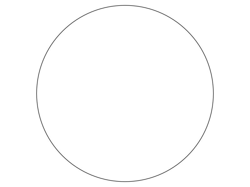 Круг эскиз