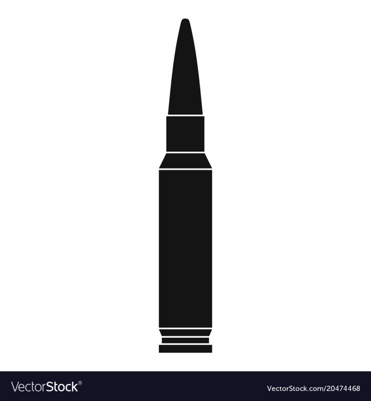 Патрон силуэт