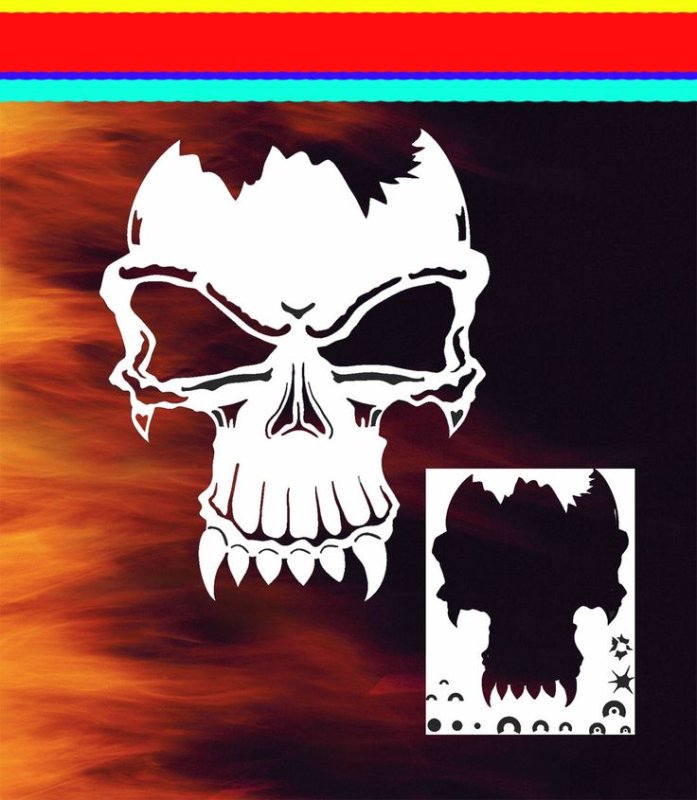 Аэрография черепа