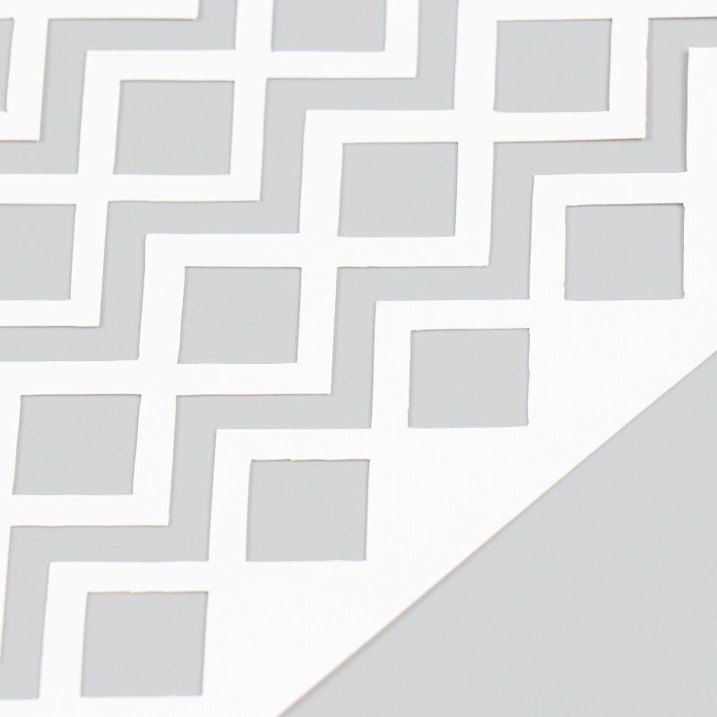 Трафарет ромбы