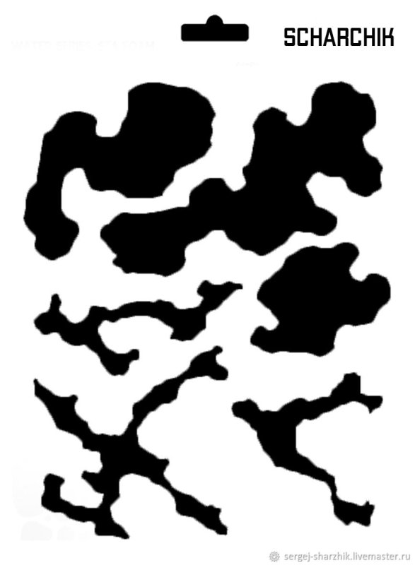 Трафарет камуфляж