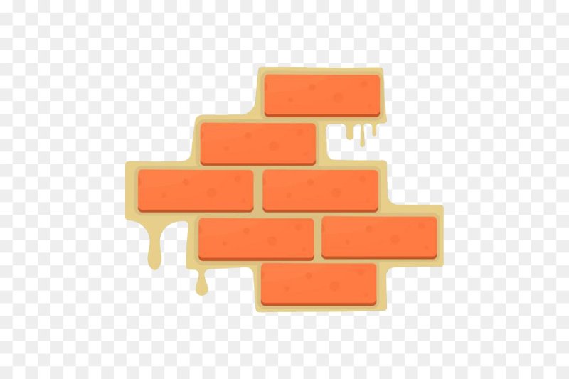 Рисунок кирпичной стены для печати